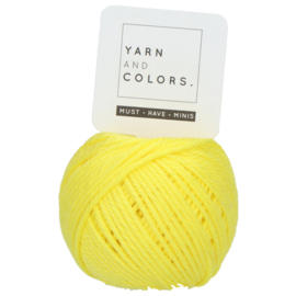 Yarn and Colors Must-have Minis 012 Lemon