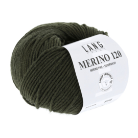 Lang Yarns Merino 120 | 34.0498 | Loden green