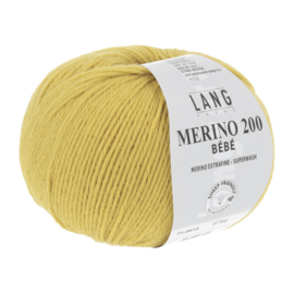 Lang Yarns Merino 200 BEBE | 71.0414 | Sun yellow