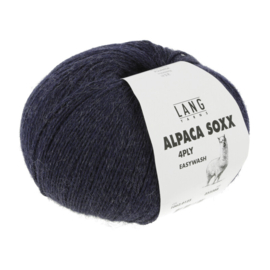 Lang Yarns Soxx 4ply | 1062.0125 | Navy mélange