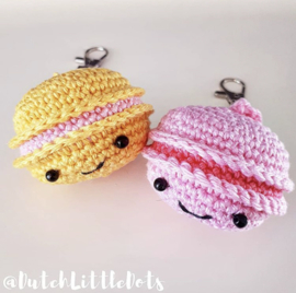 Gratis haakpatroon | DutchLittleDots | Macarons