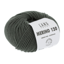 Lang Yarns Merino 120 | 34.0098 | Olive