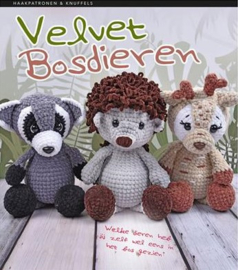 Haakpatroon Velvet Bosdieren | Afgedrukt exemplaar