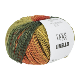 Lang Yarns Linello | 1066.0055 | Green/red/yellow