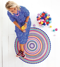 Studio Hip en Stip | Haakpakket vloerkleed Go with the crochet flow