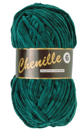 Lammy Yarns Chenille 6 | 072 Donker groen