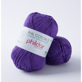 Phildar Phil Coton 3 1445 Violet