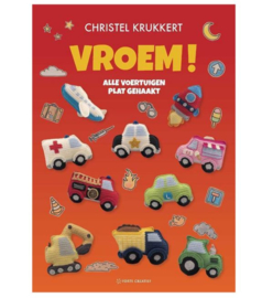 Boek | Vroem! Alle voertuigen plat gehaakt | Christel Krukkert