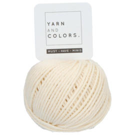Yarn and Colors Must-have Minis 002 Cream