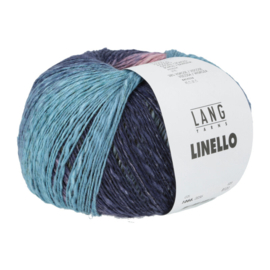 Lang Yarns Linello | 1066.0056 | Light blue/mustard yellow/rose