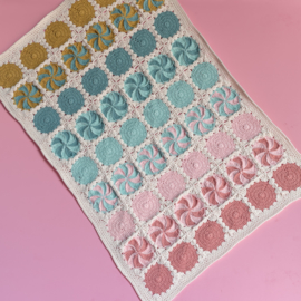 Yarn and Colors | Haakpakket | Circles and Spirals Blanket