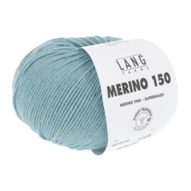 Lang Yarns Merino 150 | 197.0172 | Aqua mélange