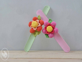 Gratis haakpatroon | Durable | Klaparmband Pretty Flower