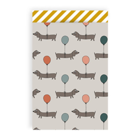 Cadeauzakjes Happy Hotdog | 5 stuks | M