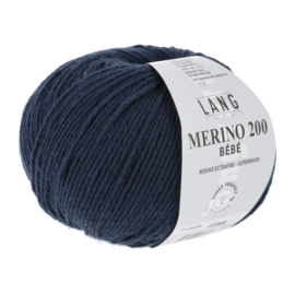 Lang Yarns Merino 200 BEBE | 71.0325 | Navy