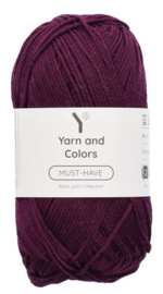 Yarn and Colors Must-have 134 Eggplant