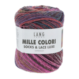 Lang Yarns Mille Colori socks & lace luxe | 859.0206 | Multicolour