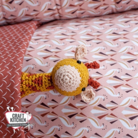 Gratis haakpatroon | Craftkitchen | Knuffel giraffe