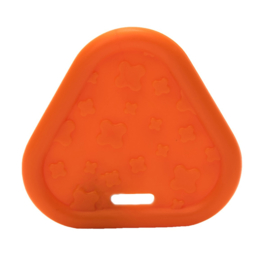 Bijtring siliconen triangel | Durable | 2 stuks