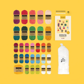 Haakpakket | Scheepjes | Christmas Tree Ornaments Kit