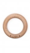 Houten bijtring | Tekst Lief | Durable