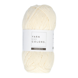 Yarn and Colors Favorite 002 Cream