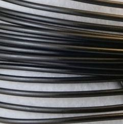 Aluminiumdraad / ijzerdraad voor wire-letters | Zwart | 50 meter