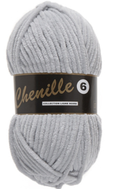 Lammy Yarns Chenille 6 | 038 Licht grijs