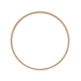 Houten ring | plat | 20cm