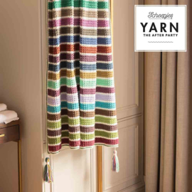 Haakpatroon Scrumptious Stripes Blanket | Scheepjes YARN The After Party nr. 202 | Afgedrukt exemplaar