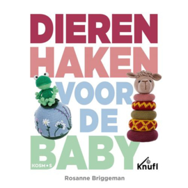 Boek | Dieren haken voor de baby | Rosanne Briggeman (Knufl)