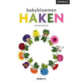 Boek | Babybloemen haken | Bas den Braver