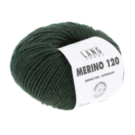 Lang Yarns Merino 120 | 34.0398 | Olive chante claire
