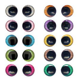 Glitter veiligheidsoogjes