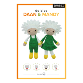 Haakpakket | Zabbez | Madeliefjes Daan en Mandy