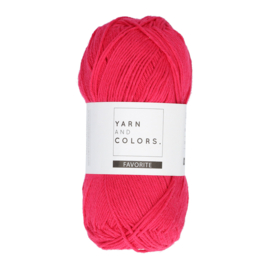Yarn and Colors Favorite 033 Raspberry