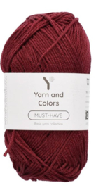 Yarn and Colors Must-have 132 Bordeaux