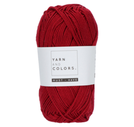 Yarn and Colors Must-have 030 Red Wine