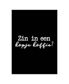 Wenskaart | Zin in een kopje koffie?