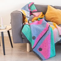 Yarn and Colors | Haakpakket | Mosaic Window Blanket