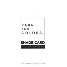 Yarn and Colors Shadecard | Must-Have