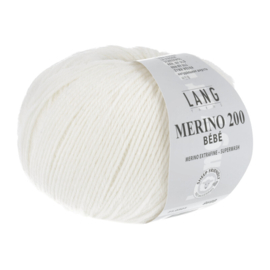 Lang Yarns Merino 200 BEBE | 71.0301 | White