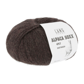 Lang Yarns Soxx 4ply | 1062.0068 | Dark brown mélange