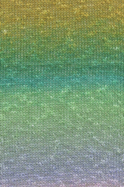 Lang Yarns Linello | 1066.00117 | Green/light blue/mustard