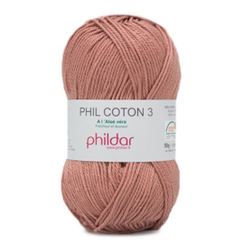 Phildar Phil Coton 3 0030 Vieux Rose