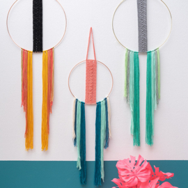 Yarn and Colors | Haakpakket | Must-Have Boho Wall Hanging