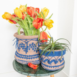 Yarn and Colors | Haakpakket | Boho Plant Baskets