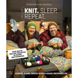 Boek | Sleep, knit, repeat | Dendennis & Mr. Knitbear
