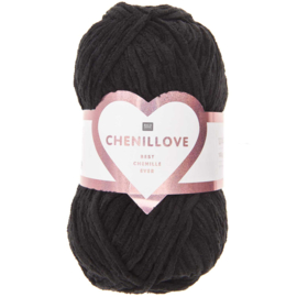 Rico Creative Chenillove 014 Zwart