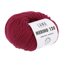 Lang Yarns Merino 120 | 34.0162 | Burgundy